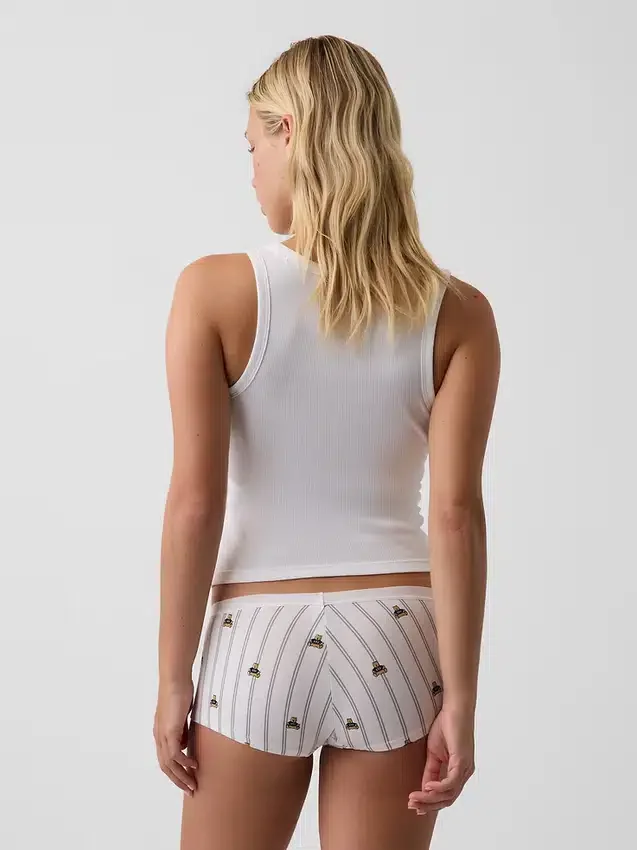 Weichste Shorty aus Bio-Stretch-Baumwolle