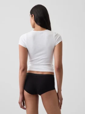Weichste Shorty aus Bio-Stretch-Baumwolle