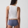 Weichste Shorty aus Bio-Stretch-Baumwolle