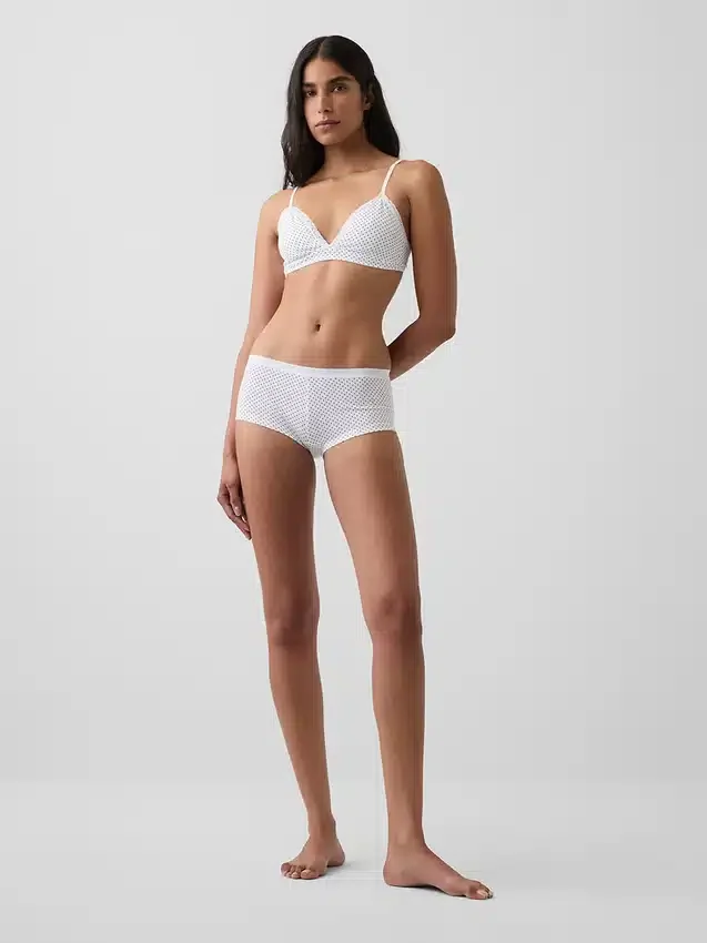Weichste Shorty aus Bio-Stretch-Baumwolle