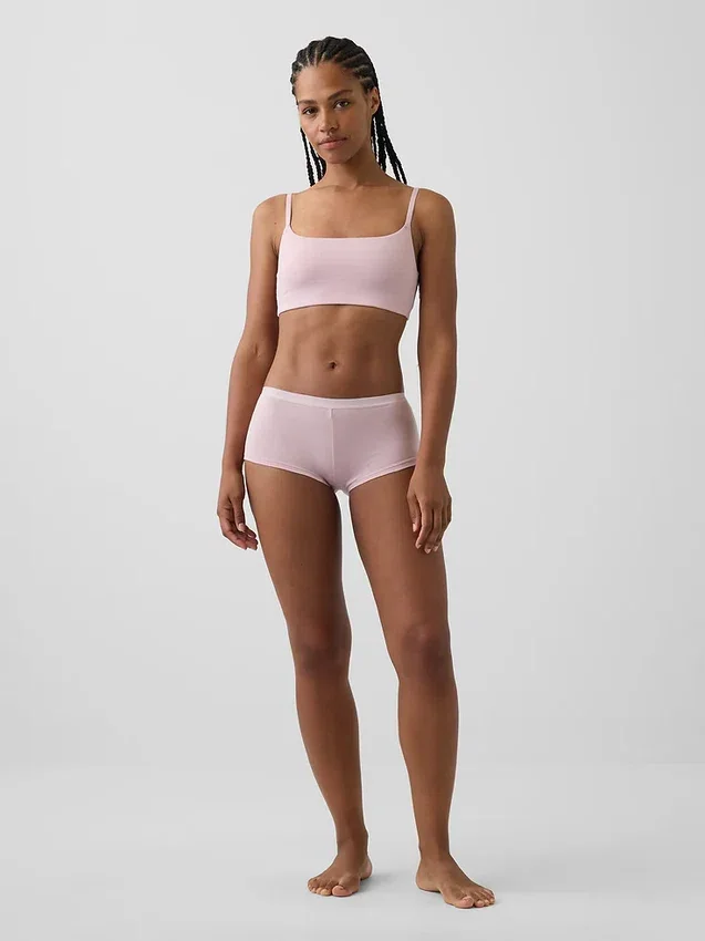 Weichste Shorty aus Bio-Stretch-Baumwolle