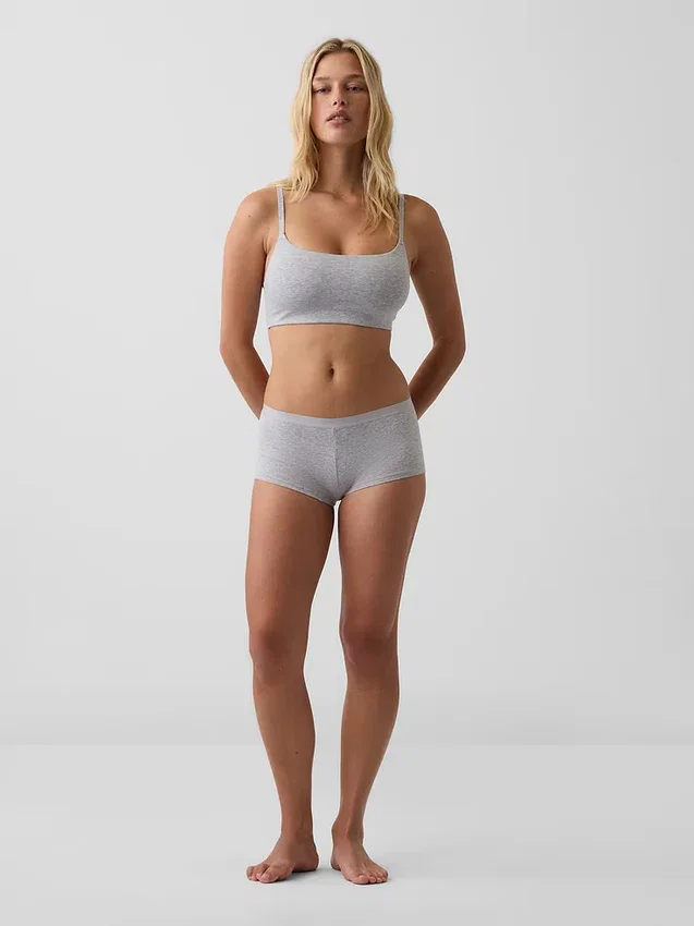 Weichste Shorty aus Bio-Stretch-Baumwolle