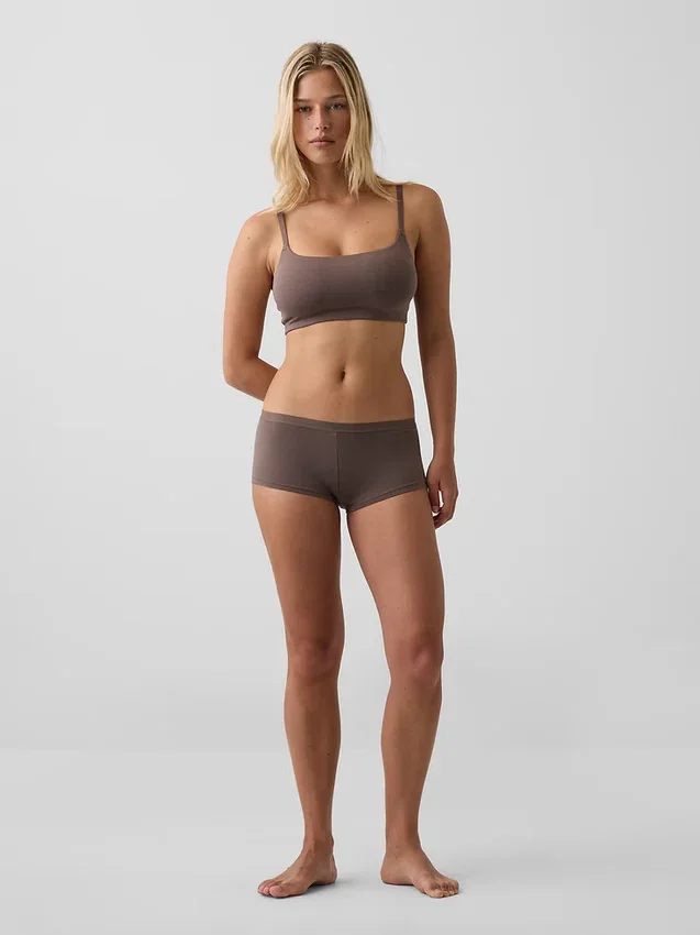 Weichste Shorty aus Bio-Stretch-Baumwolle
