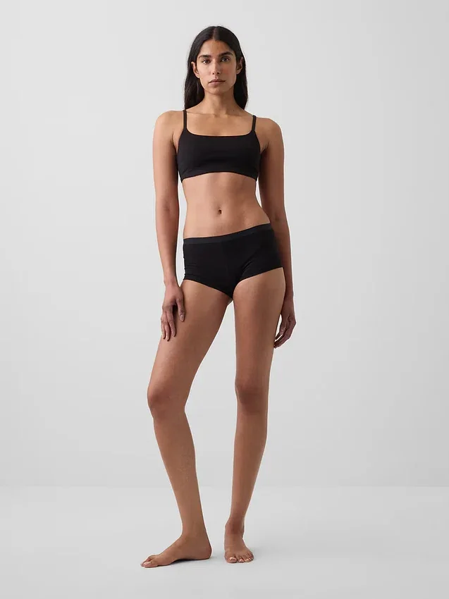 Weichste Shorty aus Bio-Stretch-Baumwolle
