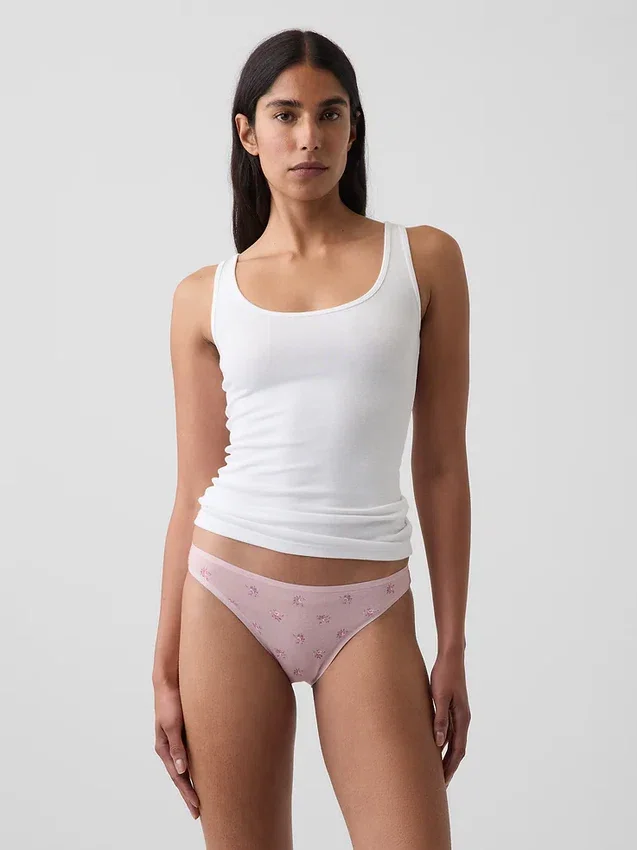 Weichster Bikini aus Bio-Stretch-Baumwolle