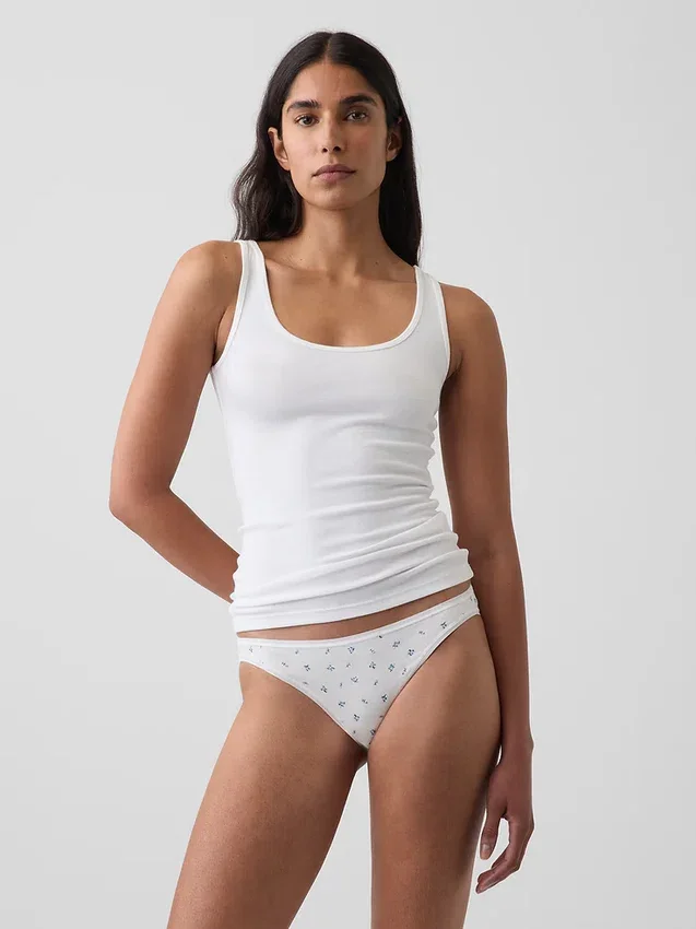 Weichster Bikini aus Bio-Stretch-Baumwolle