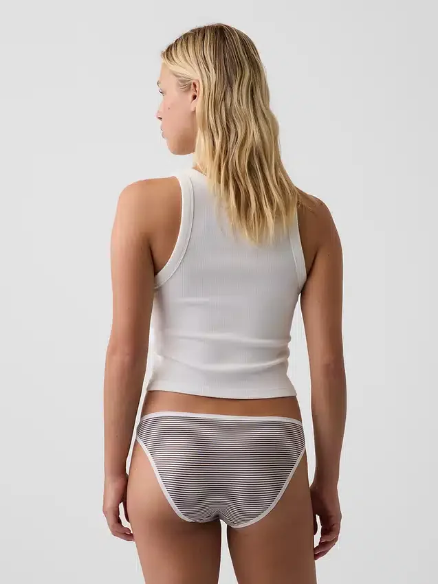 Weichster Bikini aus Bio-Stretch-Baumwolle