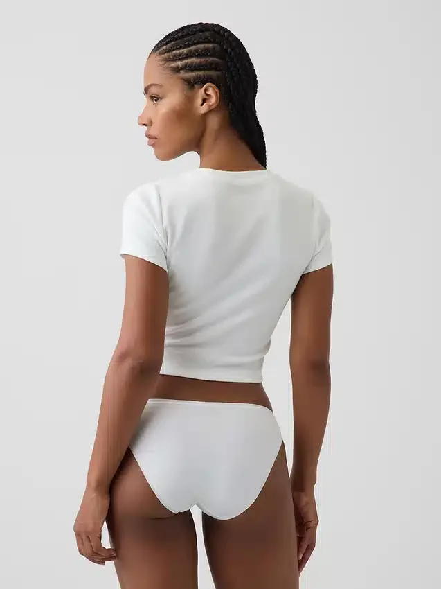 Weichster Bikini aus Bio-Stretch-Baumwolle