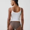 Weichster Bikini aus Bio-Stretch-Baumwolle mit Spitzenbesatz
