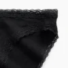 Weichster Bikini aus Bio-Stretch-Baumwolle mit Spitzenbesatz