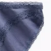 Weichster Bikini aus Bio-Stretch-Baumwolle mit Spitzenbesatz