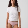 Weichster Cheeky-Hipster aus Bio-Stretch-Baumwolle mit Spitzenbesatz