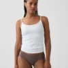 Weichster Cheeky-Hipster aus Bio-Stretch-Baumwolle mit Spitzenbesatz