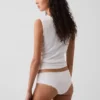 Weichster Cheeky-Hipster aus Bio-Stretch-Baumwolle mit Spitzenbesatz