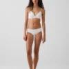 Weichster Cheeky-Hipster aus Bio-Stretch-Baumwolle mit Spitzenbesatz