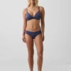 Weichster Cheeky-Hipster aus Bio-Stretch-Baumwolle mit Spitzenbesatz