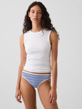 Weichster String aus Bio-Stretch-Baumwolle
