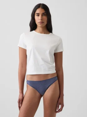 Weichster String aus Bio-Stretch-Baumwolle