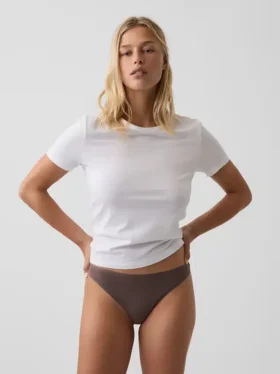 Weichster String aus Bio-Stretch-Baumwolle