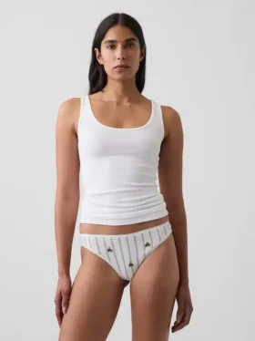 Weichster String aus Bio-Stretch-Baumwolle