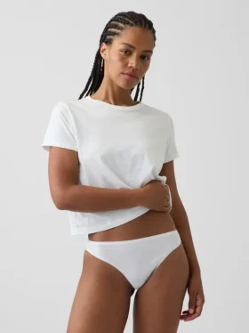 Weichster String aus Bio-Stretch-Baumwolle