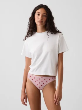 Weichster String aus Bio-Stretch-Baumwolle