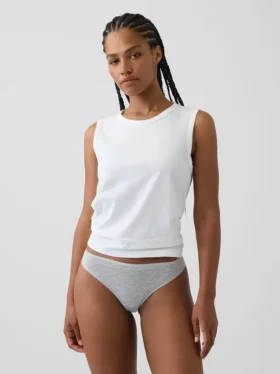 Weichster String aus Bio-Stretch-Baumwolle