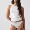 Weichster String aus Bio-Stretch-Baumwolle