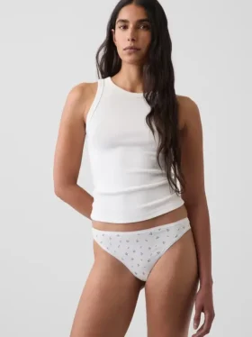 Weichster String aus Bio-Stretch-Baumwolle