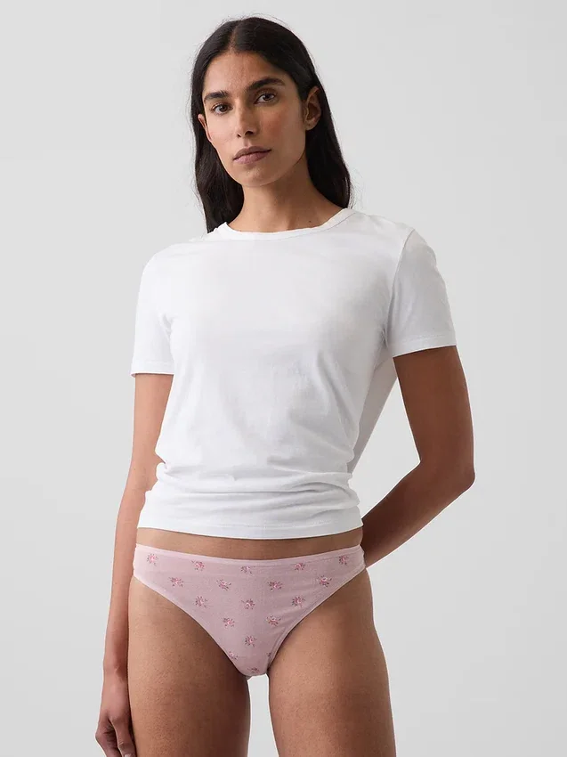 Weichster String aus Bio-Stretch-Baumwolle