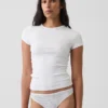 Weichster String aus Bio-Stretch-Baumwolle