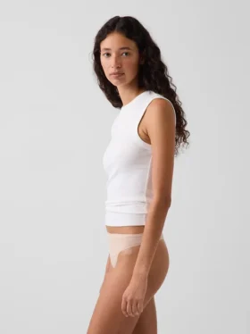 Weichster String aus Bio-Stretch-Baumwolle