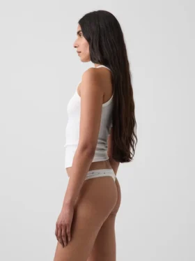 Weichster String aus Bio-Stretch-Baumwolle