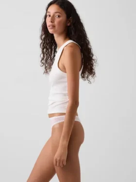 Weichster String aus Bio-Stretch-Baumwolle