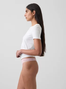 Weichster String aus Bio-Stretch-Baumwolle