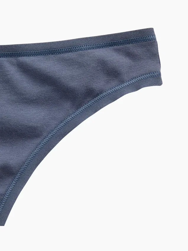 Weichster String aus Bio-Stretch-Baumwolle