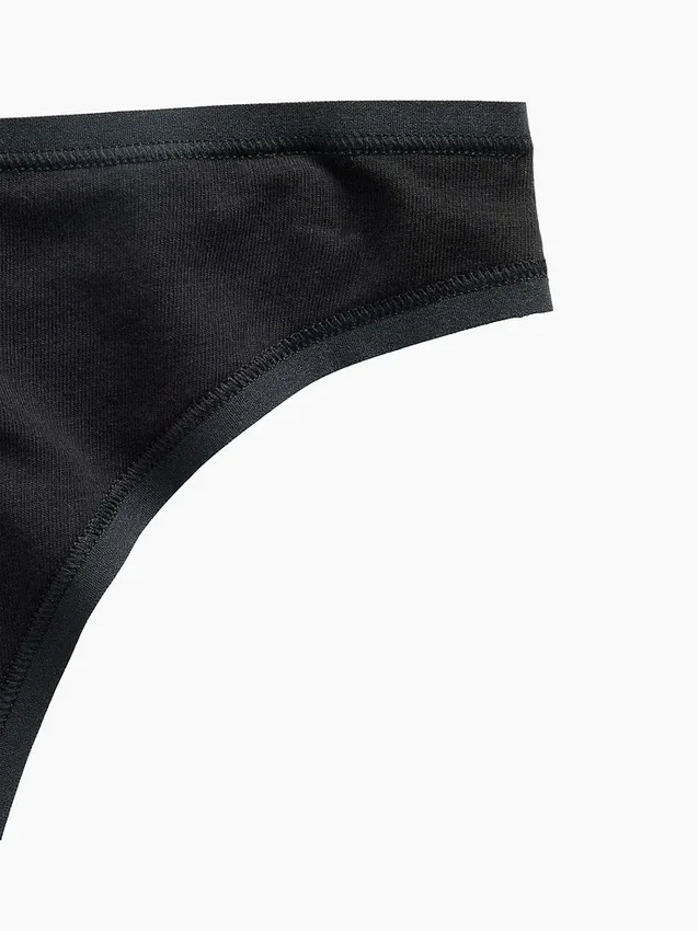 Weichster String aus Bio-Stretch-Baumwolle