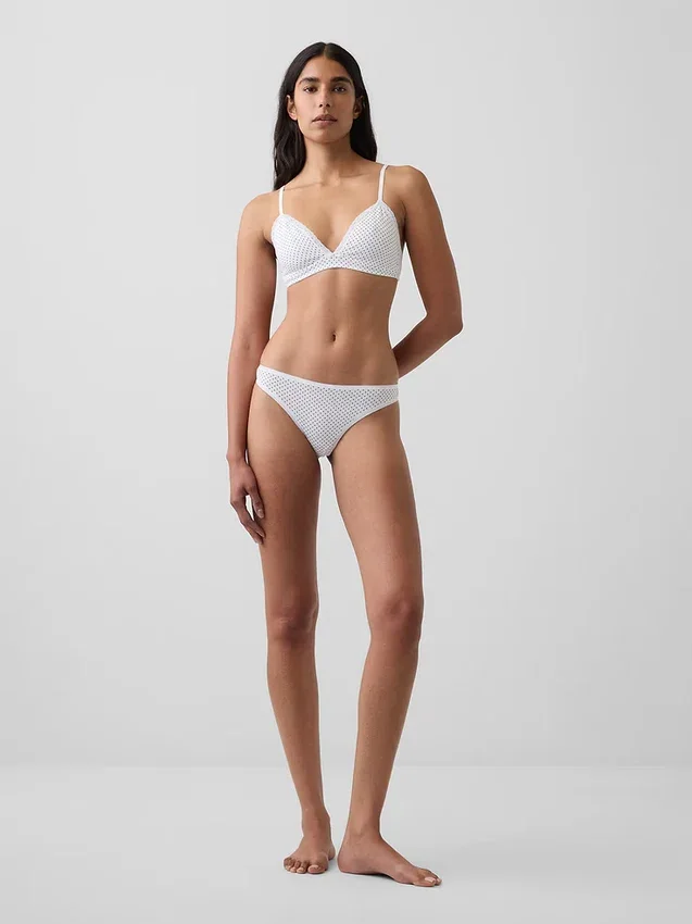 Weichster String aus Bio-Stretch-Baumwolle