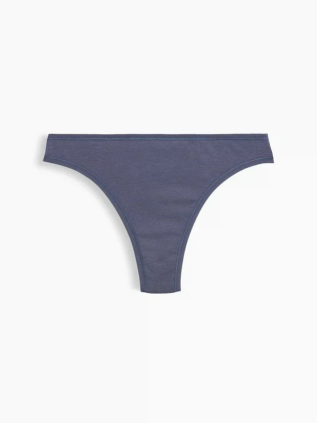 Weichster String aus Bio-Stretch-Baumwolle