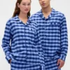 Weichstes Flanell-Pyjamahemd für Erwachsene