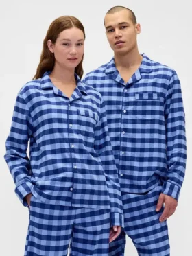 Weichstes Flanell-Pyjamahemd für Erwachsene