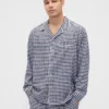 Weichstes Flanell-Pyjamahemd für Erwachsene