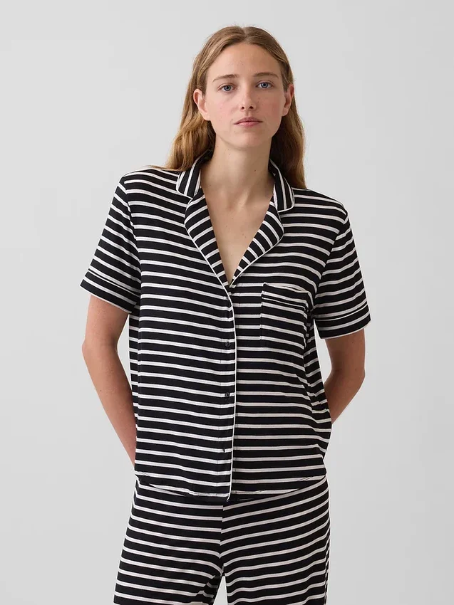 Weichstes Modal-Pyjama-Oberteil