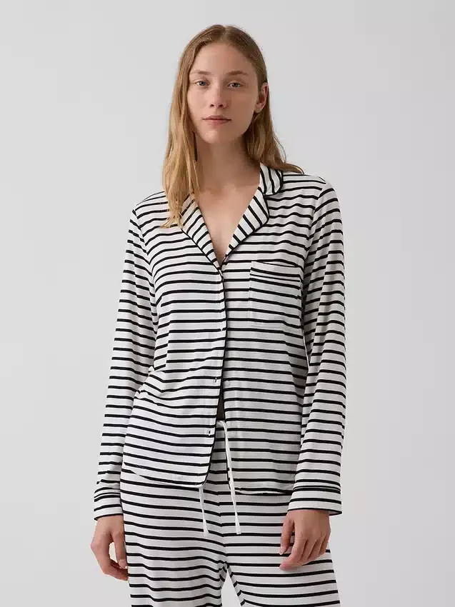 Weichstes Modal-Pyjama-Oberteil