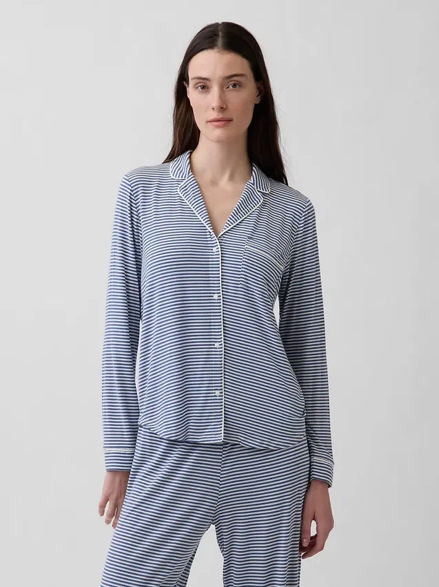 Weichstes Modal-Pyjama-Oberteil