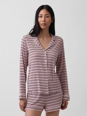Weichstes Modal-Pyjama-Oberteil
