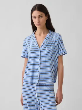 Weichstes Modal-Pyjama-Oberteil