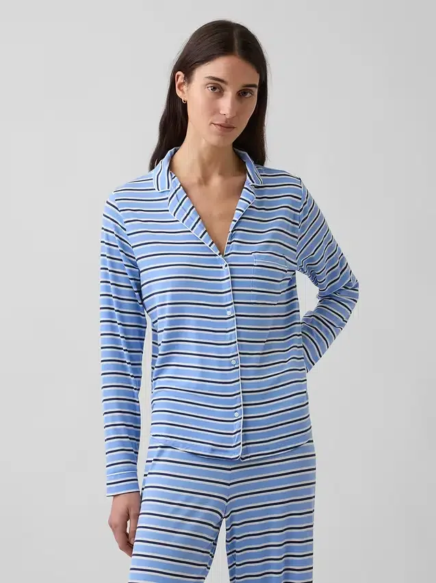 Weichstes Modal-Pyjama-Oberteil