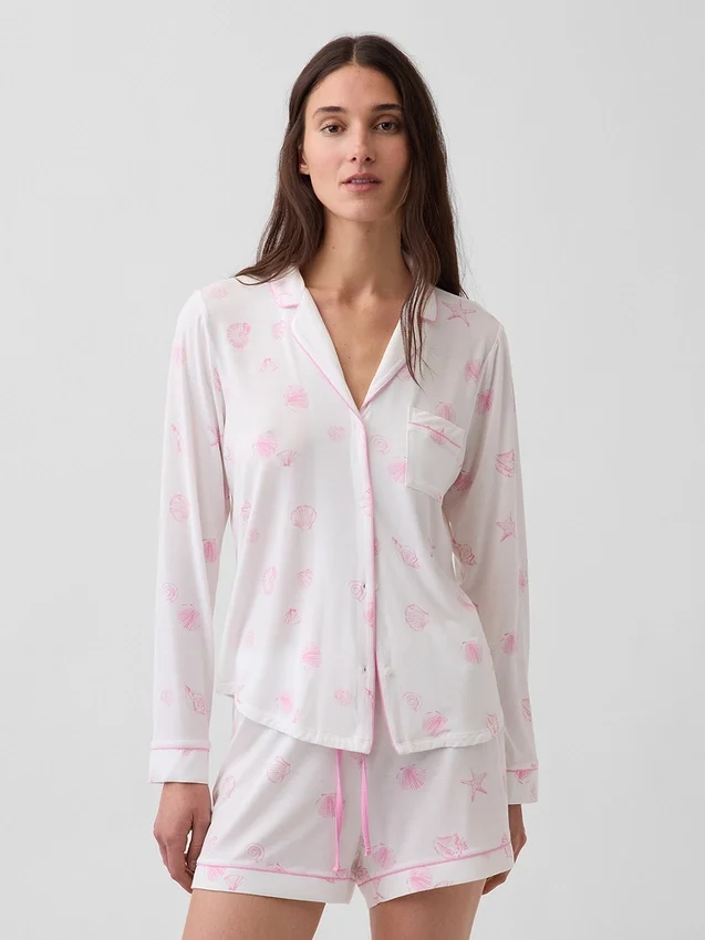 Weichstes Modal-Pyjama-Oberteil