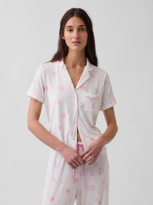 Weichstes Modal-Pyjama-Oberteil